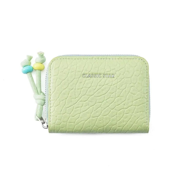 Elegant Women's Short PU Leather Wallet - Serene Crafts Hub