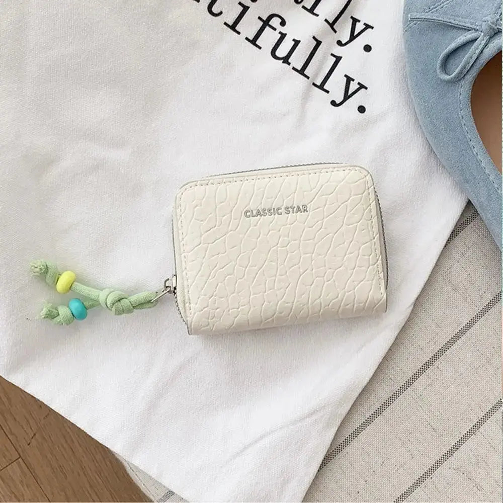 Elegant Women's Short PU Leather Wallet - Serene Crafts Hub