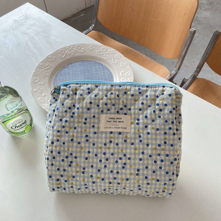 Floral Storage Purse Cosmetic Bag - Serene Crafts Hub