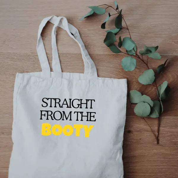 Funny Chicken Tote – “Straight From the Booty” - Serene Crafts Hub