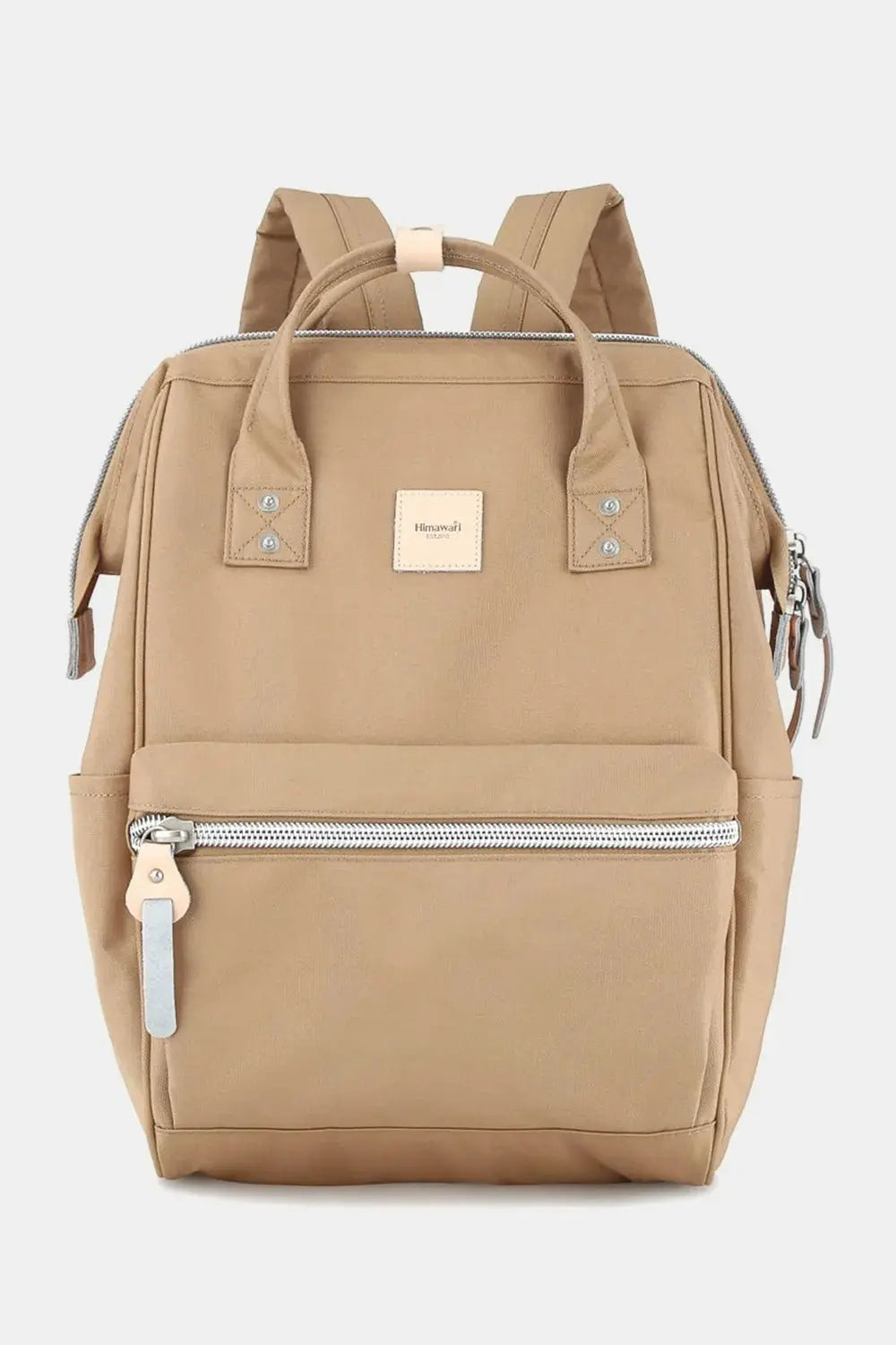 Himawari Water Resistant Canvas Backpack Bag with Side Pockets - Serene Crafts Hub