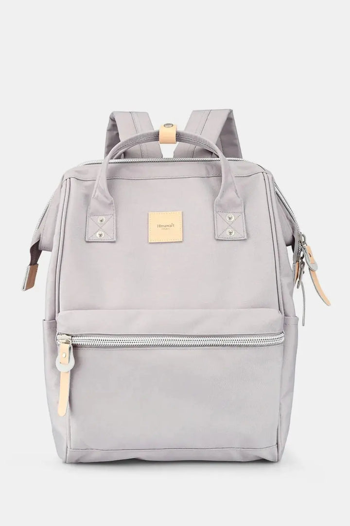 Himawari Water Resistant Canvas Backpack Bag with Side Pockets - Serene Crafts Hub