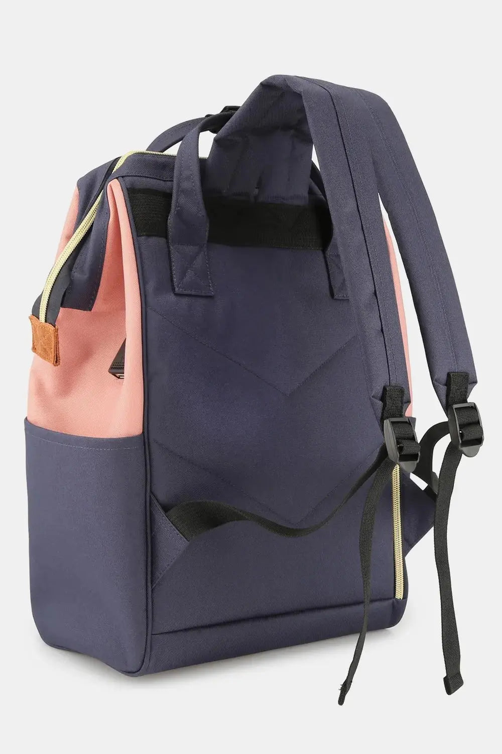 Himawari Waterproof Canvas Backpack Bag with Side Pockets - Serene Crafts Hub