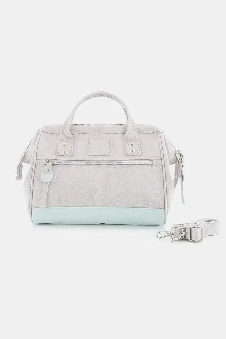 Himawari Waterproof Canvas Removable Strap Handbag - Serene Crafts Hub