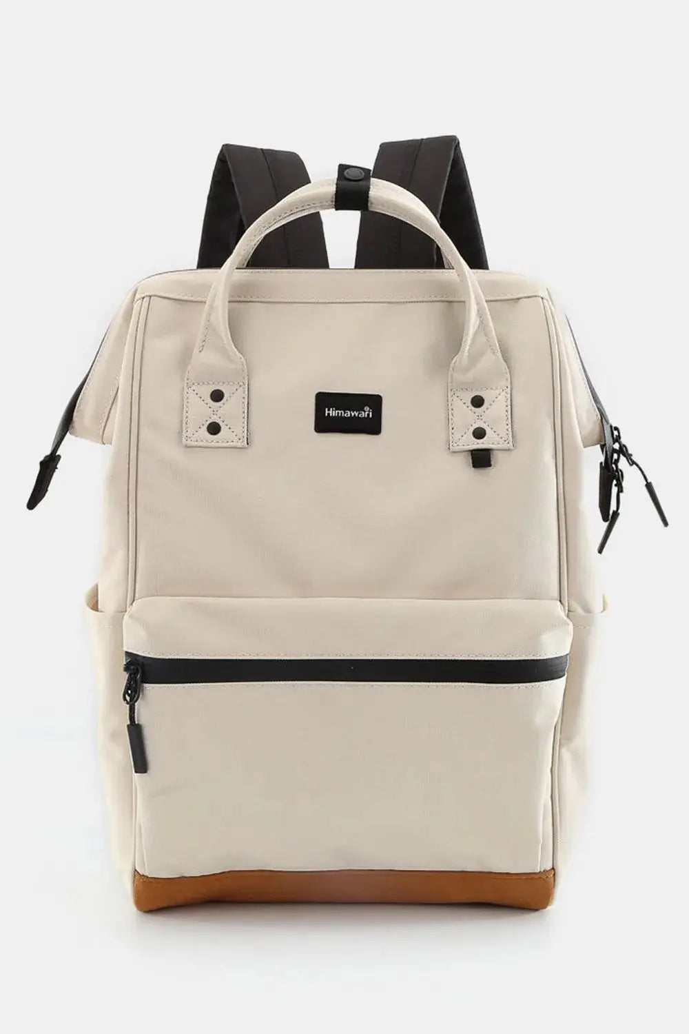 Himawari Waterproof Canvas Travel Backpack Bag with USB Port - Serene Crafts Hub