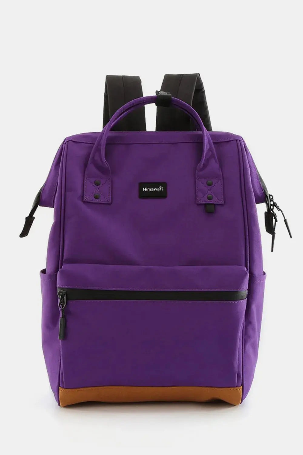 Himawari Waterproof Canvas Travel Backpack Bag with USB Port - Serene Crafts Hub