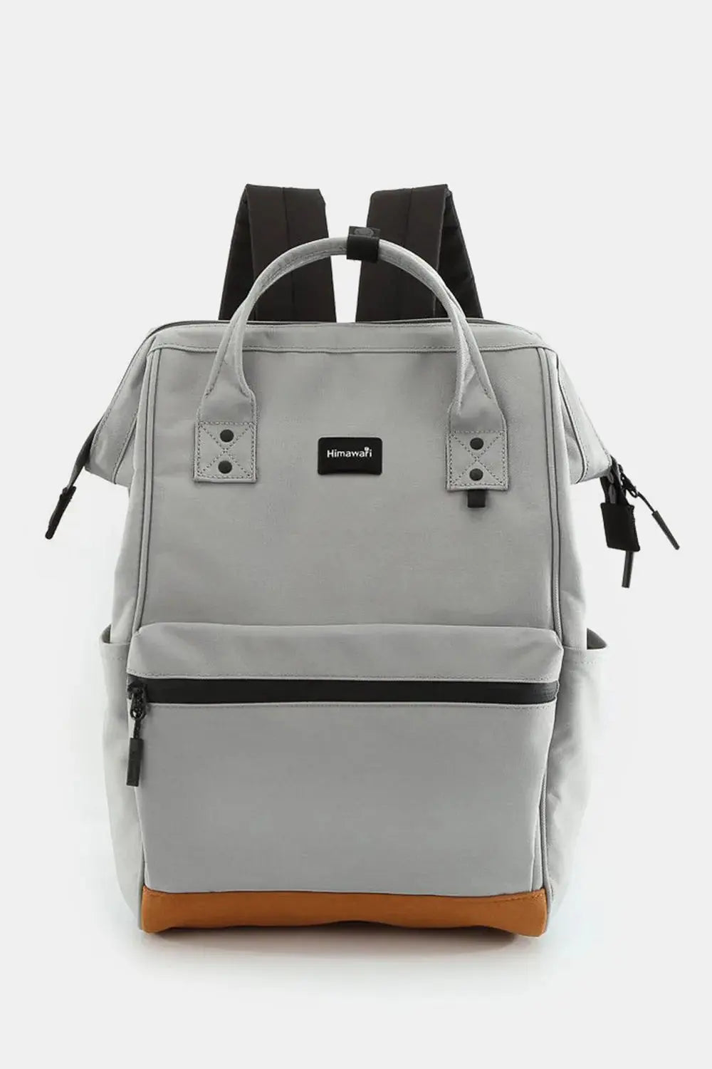 Himawari Waterproof Canvas Travel Backpack Bag with USB Port - Serene Crafts Hub