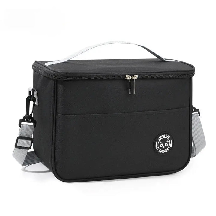 Large - Capacity Insulated Lunch Bag – Waterproof Thermal Lunch Box with Shoulder Strap - Serene Crafts Hub