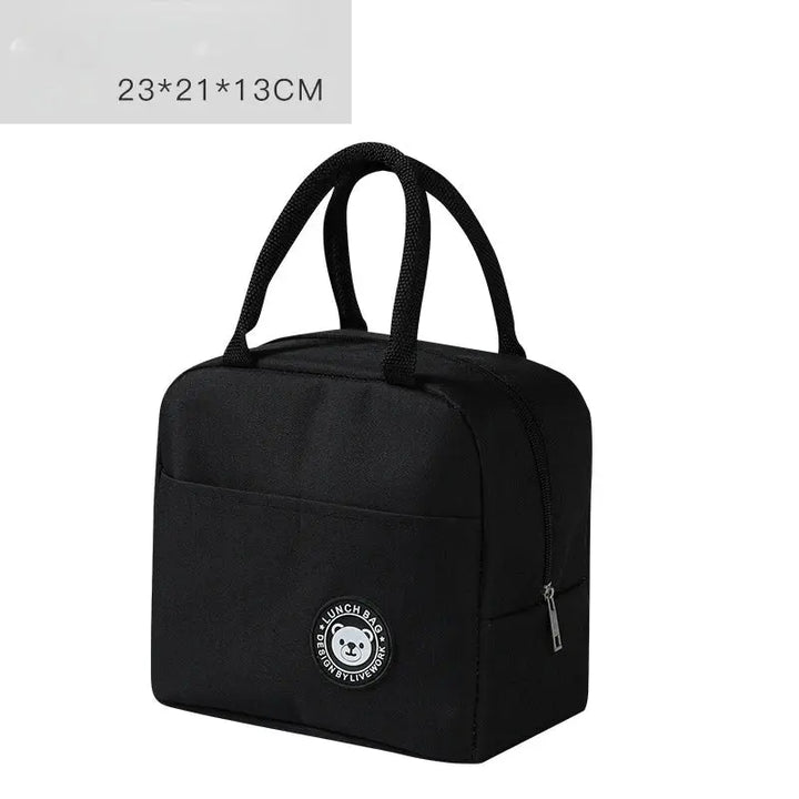 Large - Capacity Insulated Lunch Bag – Waterproof Thermal Lunch Box with Shoulder Strap - Serene Crafts Hub