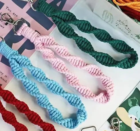 Macrame Wrist Key Ring - Serene Crafts Hub