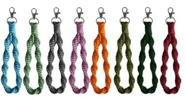 Macrame Wrist Key Ring - Serene Crafts Hub