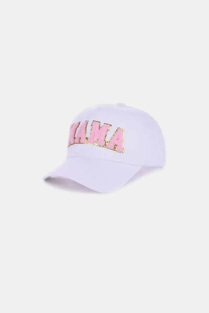 MAMA Chenille Patch Baseball Cap - Serene Crafts Hub