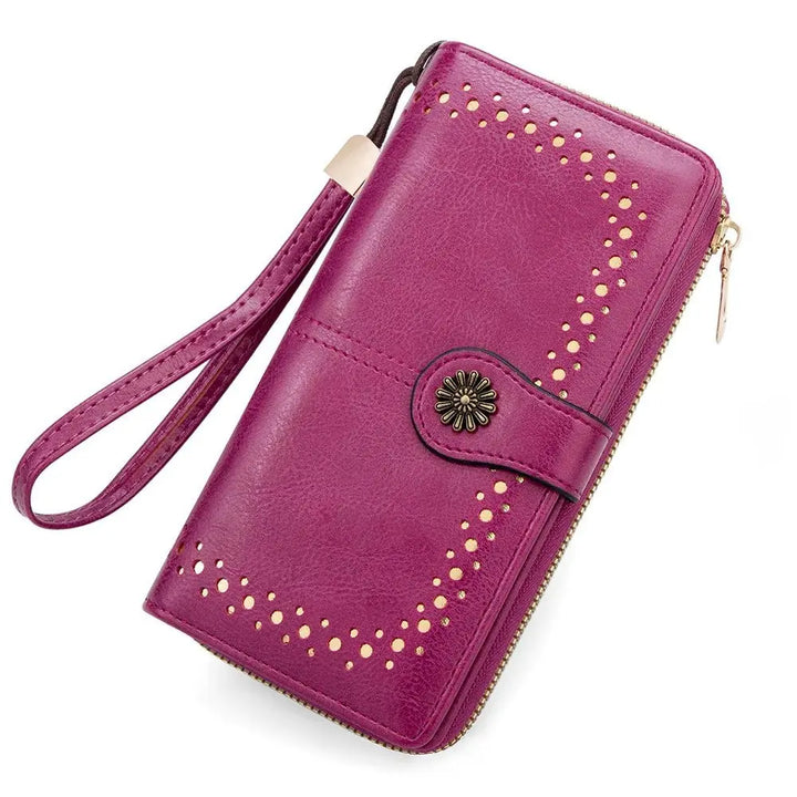 Stylish High - Quality PU Leather Wallet for Women - Serene Crafts Hub