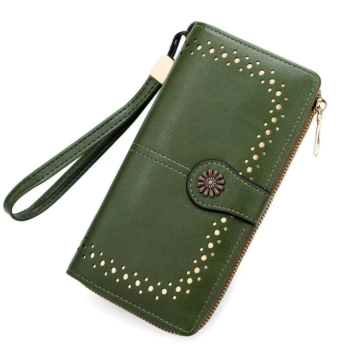 Stylish High - Quality PU Leather Wallet for Women - Serene Crafts Hub