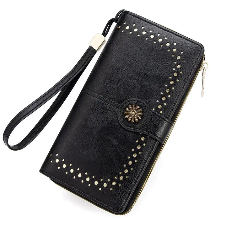 Stylish High - Quality PU Leather Wallet for Women - Serene Crafts Hub