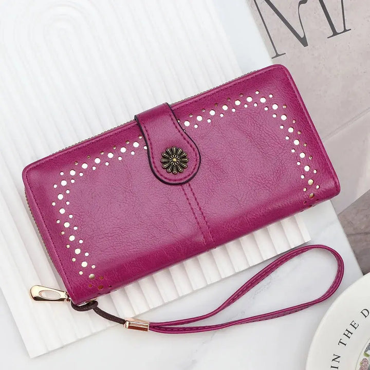 Stylish High - Quality PU Leather Wallet for Women - Serene Crafts Hub