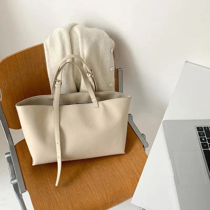 Stylish Leather Tote Bag for Women - Serene Crafts Hub