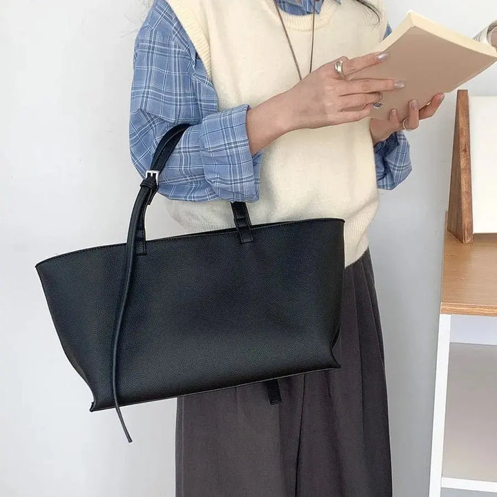 Stylish Leather Tote Bag for Women - Serene Crafts Hub