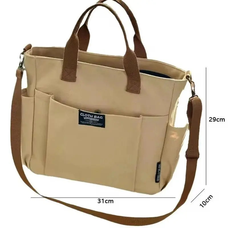 The Viral Everyday Tote, Aesthetic Canvas Bag - Serene Crafts Hub