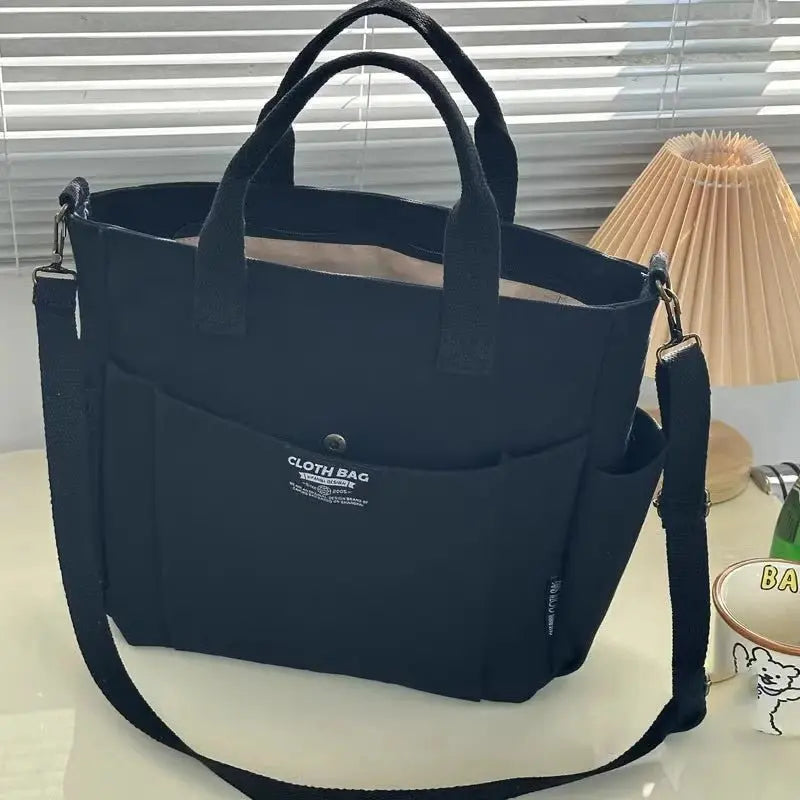 The Viral Everyday Tote, Aesthetic Canvas Bag - Serene Crafts Hub
