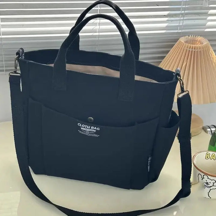 The Viral Everyday Tote, Aesthetic Canvas Bag - Serene Crafts Hub