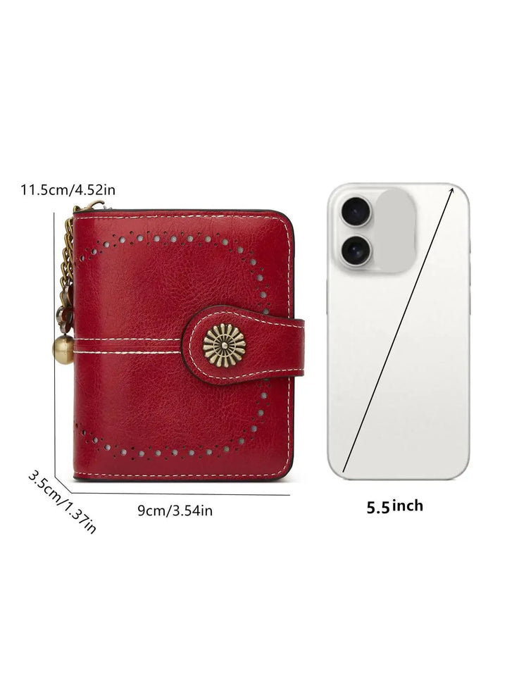 Trendy Women's PU Clutch & Card Holder - Serene Crafts Hub