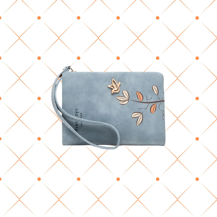 Vintage Floral Small Wallet - Serene Crafts Hub