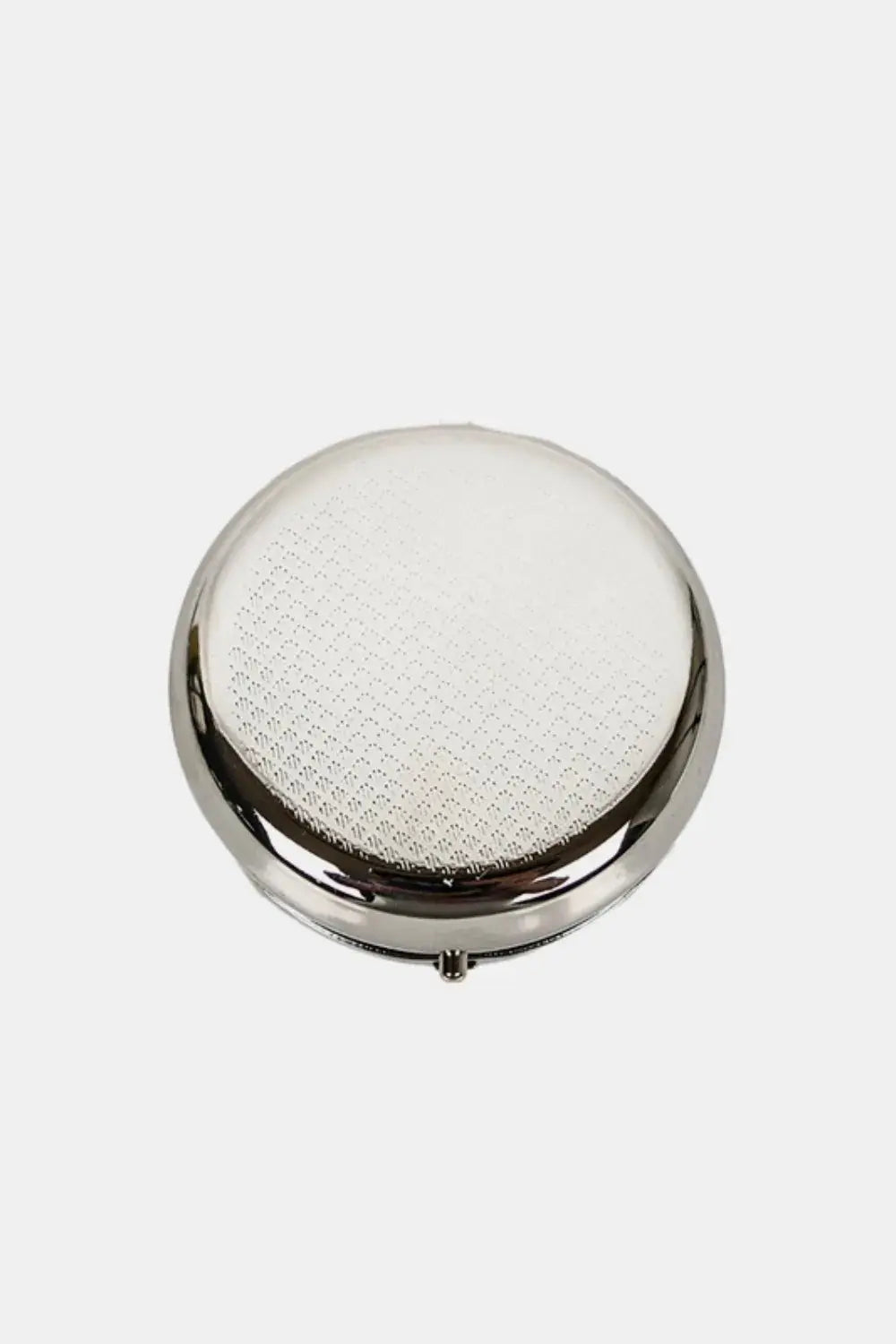 Vintage Print Metallic Circular Large Pill Case - Serene Crafts Hub