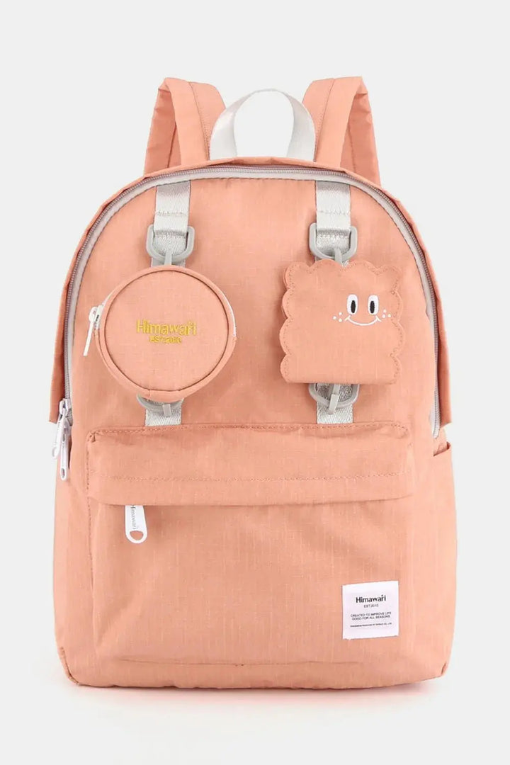 Waterproof Canvas Backpack Bag with Removable Coin Purse - Serene Crafts Hub