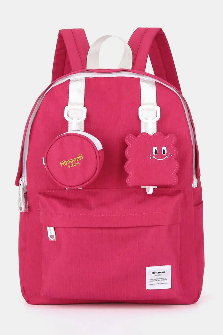 Waterproof Canvas Backpack Bag with Removable Coin Purse - Serene Crafts Hub