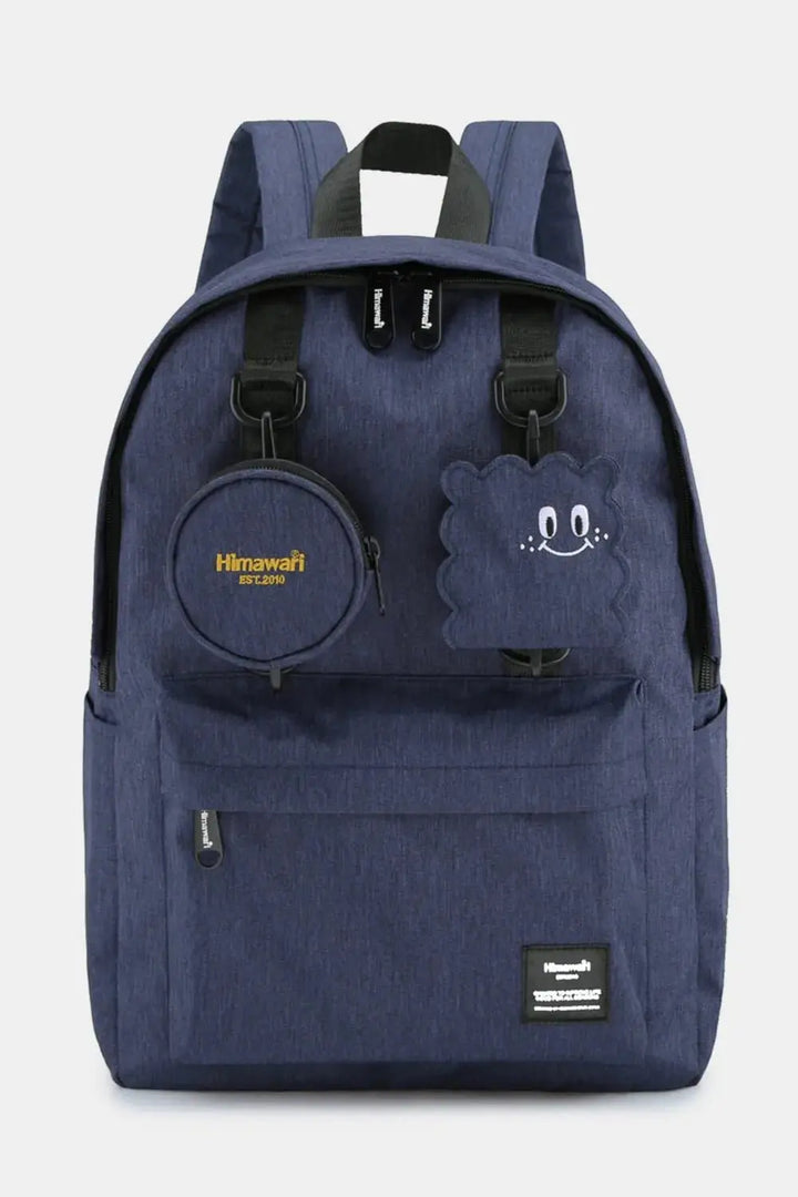 Waterproof Canvas Backpack Bag with Removable Coin Purse - Serene Crafts Hub