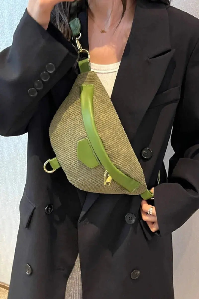 Zenana Corduroy Crossbody Bag with Removable Strap - Serene Crafts Hub