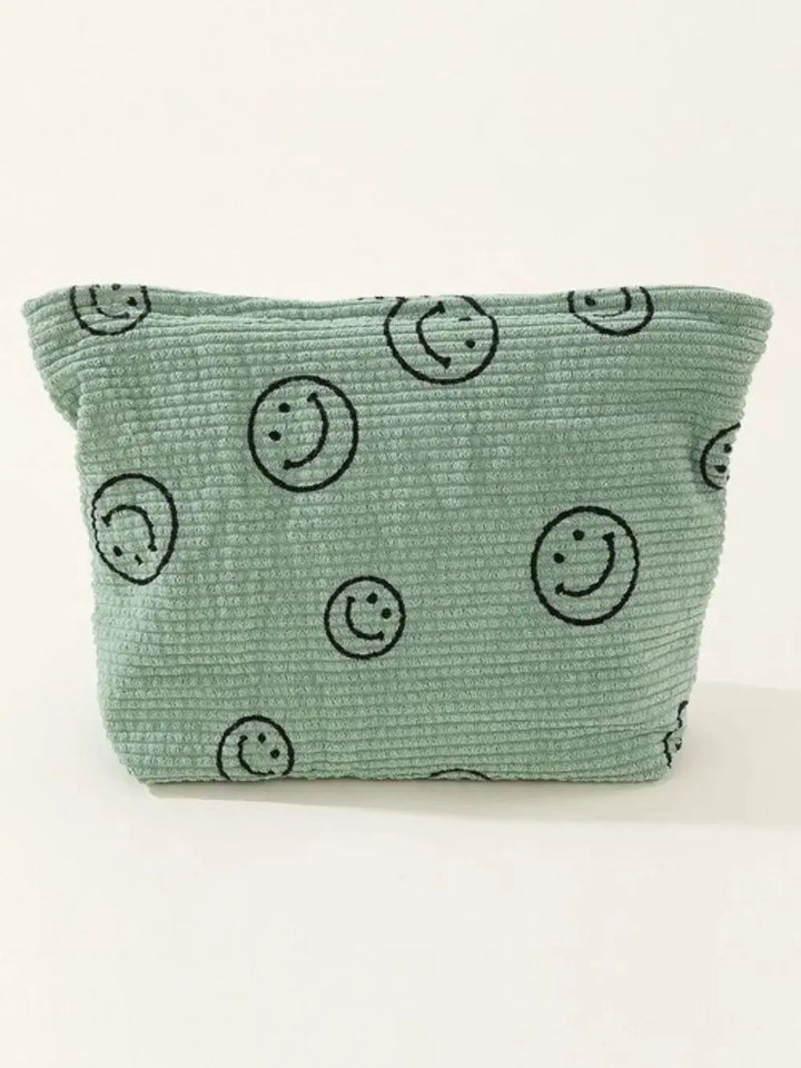 Zenana Corduroy Smile Clutch Bag - Serene Crafts Hub