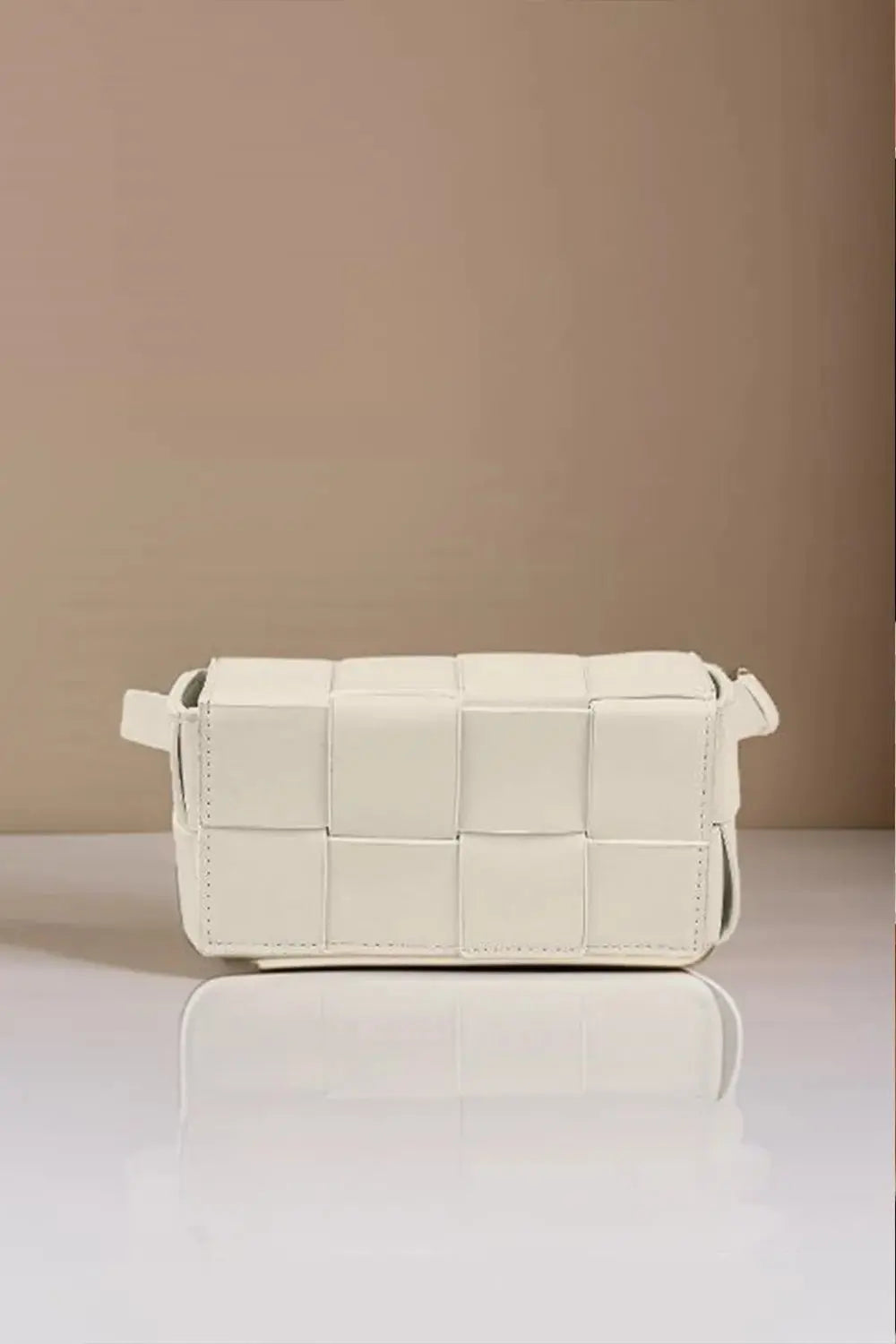 Zenana Vegan Leather Woven Crossbody Bag - Serene Crafts Hub